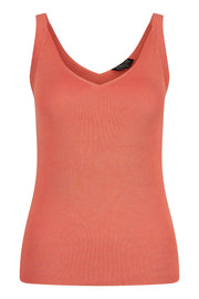 Zilch Bamboo knit Cami in Coral