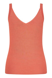 Zilch Bamboo knit Cami in Coral