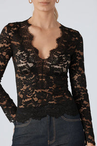 Generation Love Yoko Lace Top