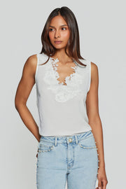 Generation Love Adiha Lace Combo Blouse