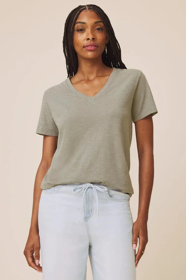 Splendid Louisa BF V-Neck Tee