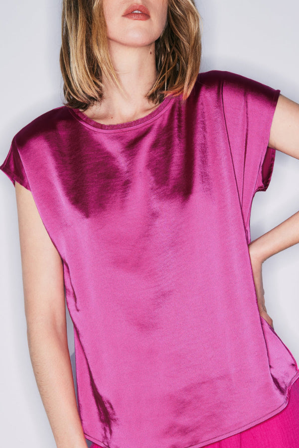 Melissa Nepton Willow Satin Tee