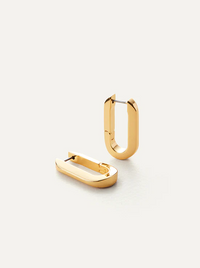 Jenny Bird U-Link Earrings in Gold