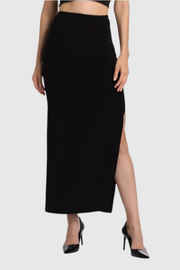 Norma Kamali Side Slit Long Skirt - Size XS Available