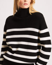 Patrick Assaraf Stripe Sweater - Size XS Available
