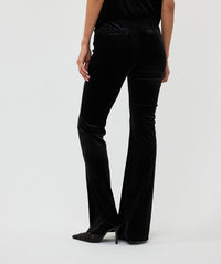 Esqualo Stretch Velvet Boot Cut Pant