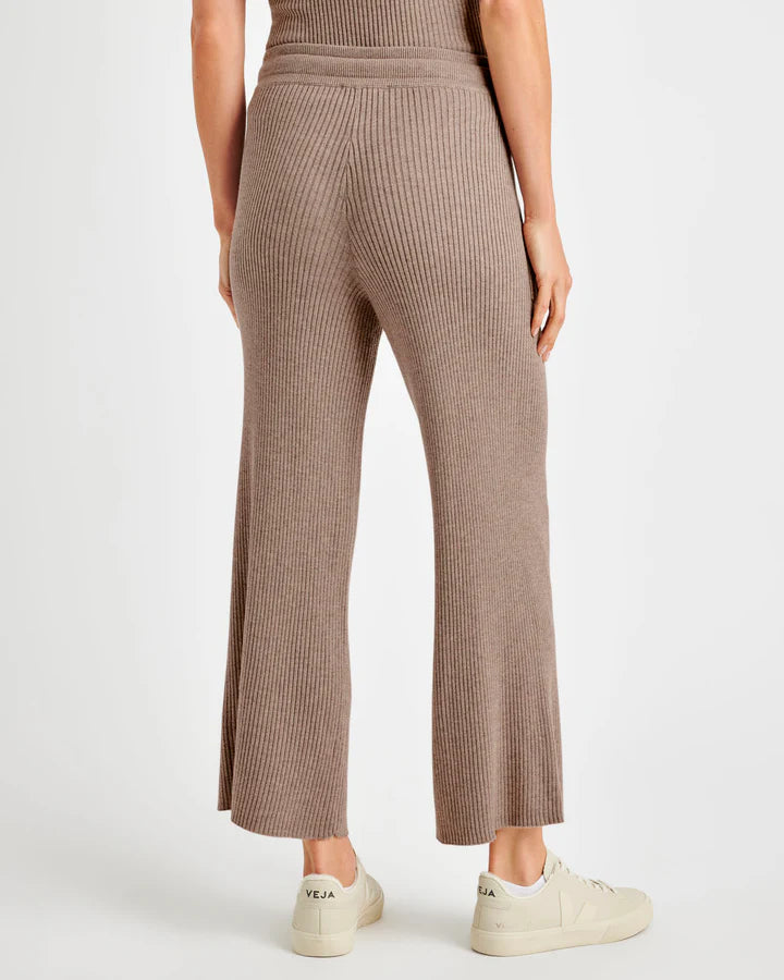 Splendid Georgie Rib Pant in Tawny Heather - Size L Available