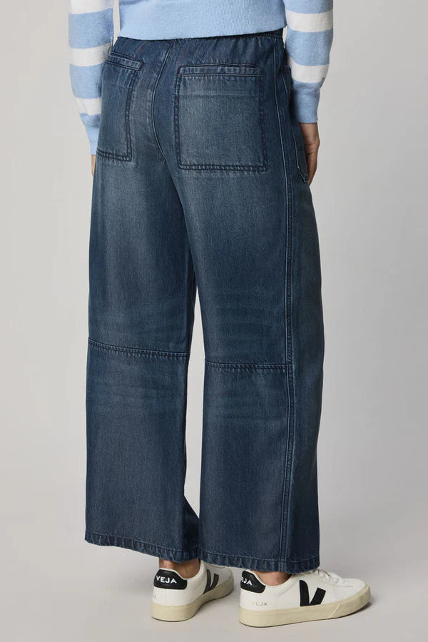 Splendid Lounge Denim Straight Pant