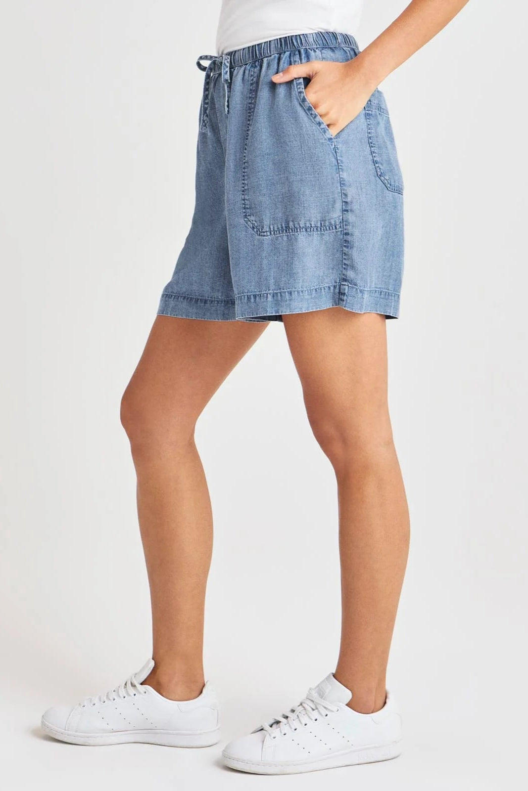 Splendid Angie Indigo Short