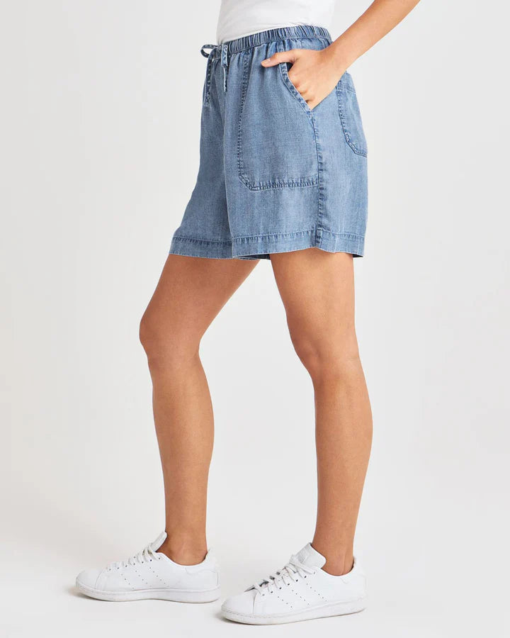 Splendid Angie Indigo Shorts