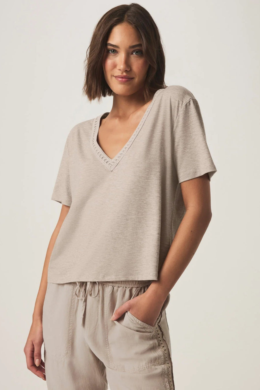 Splendid Dawn V Neck Tee
