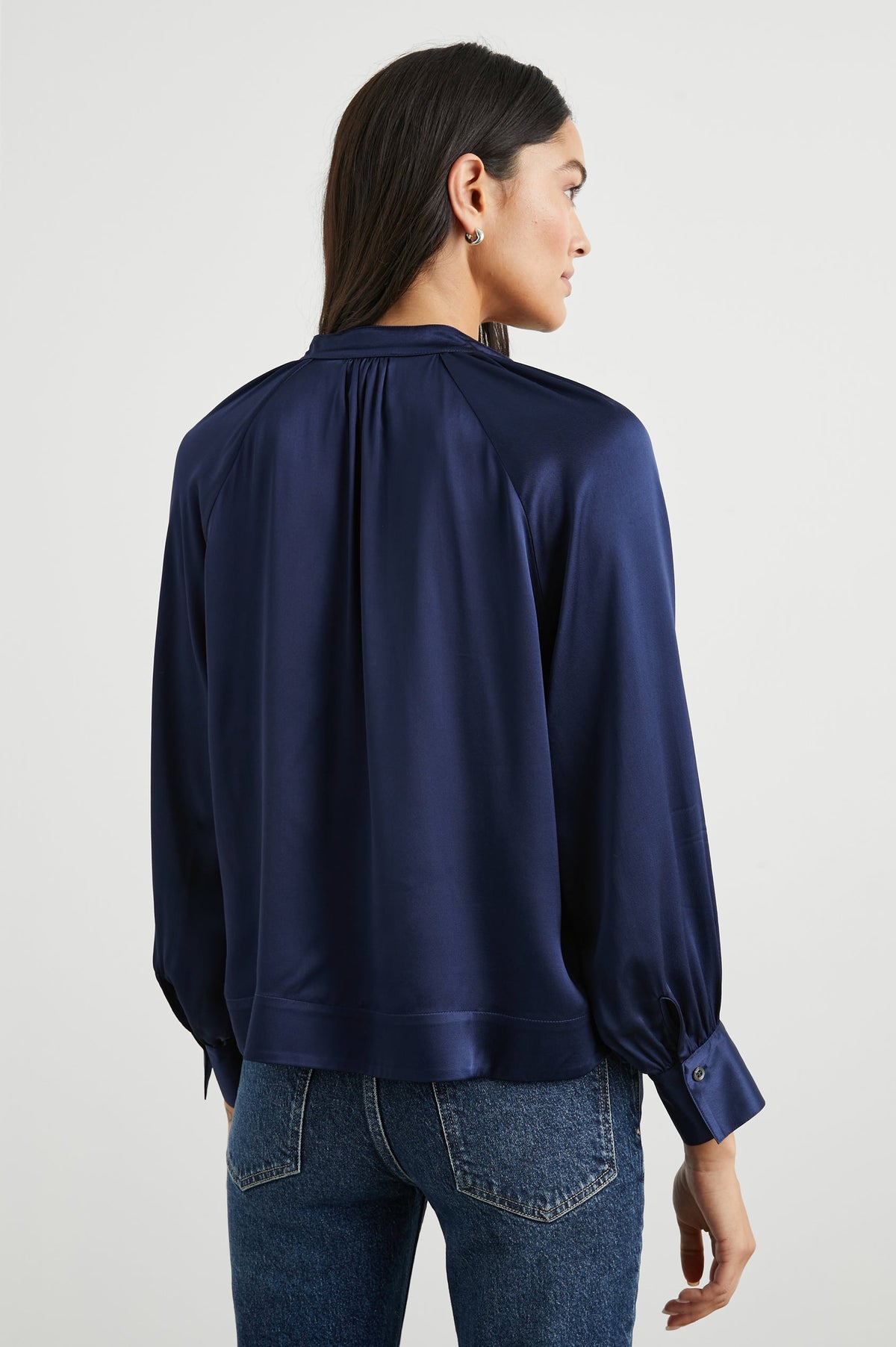 Rails Wynna Blouse in Navy