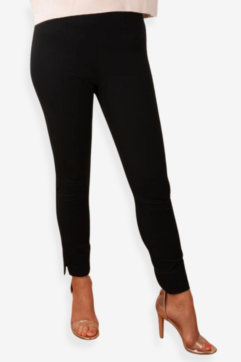 Seductive Sabrina Techno Cotton Pant in Schwarz