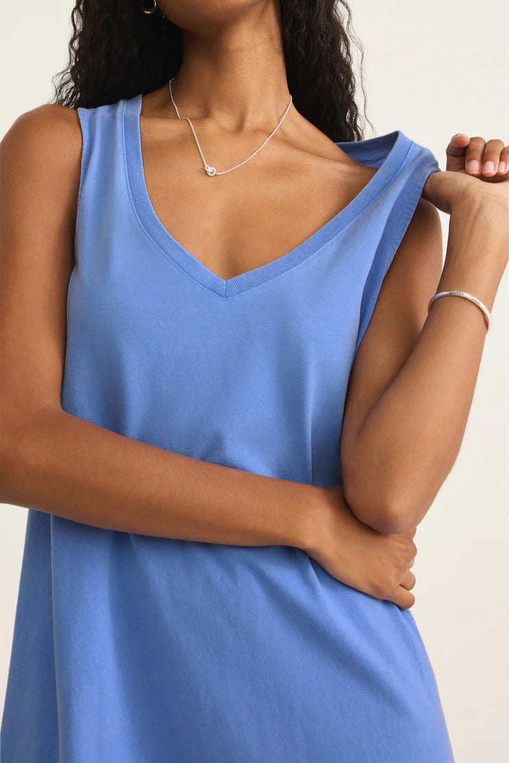 Z Supply Sloane V-Neck Mini Dress