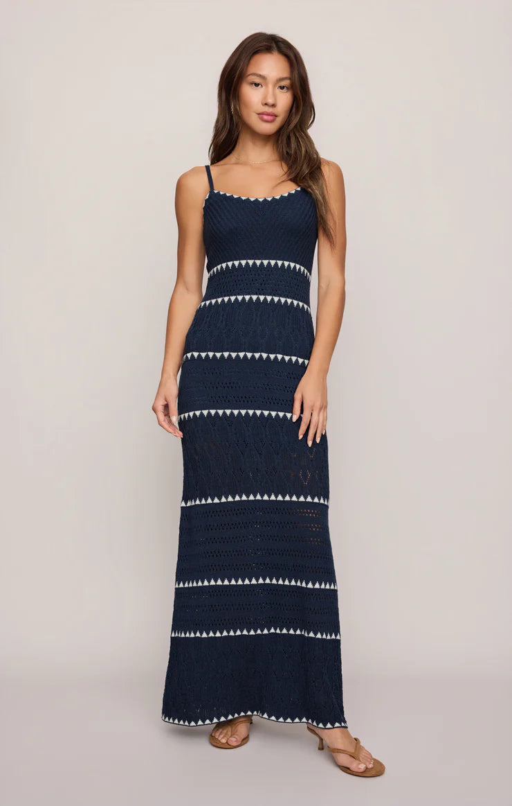 Z Supply Catamaran Striped Maxi Dress