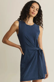 Z Supply Mattie Jersey Denim Mini Dress