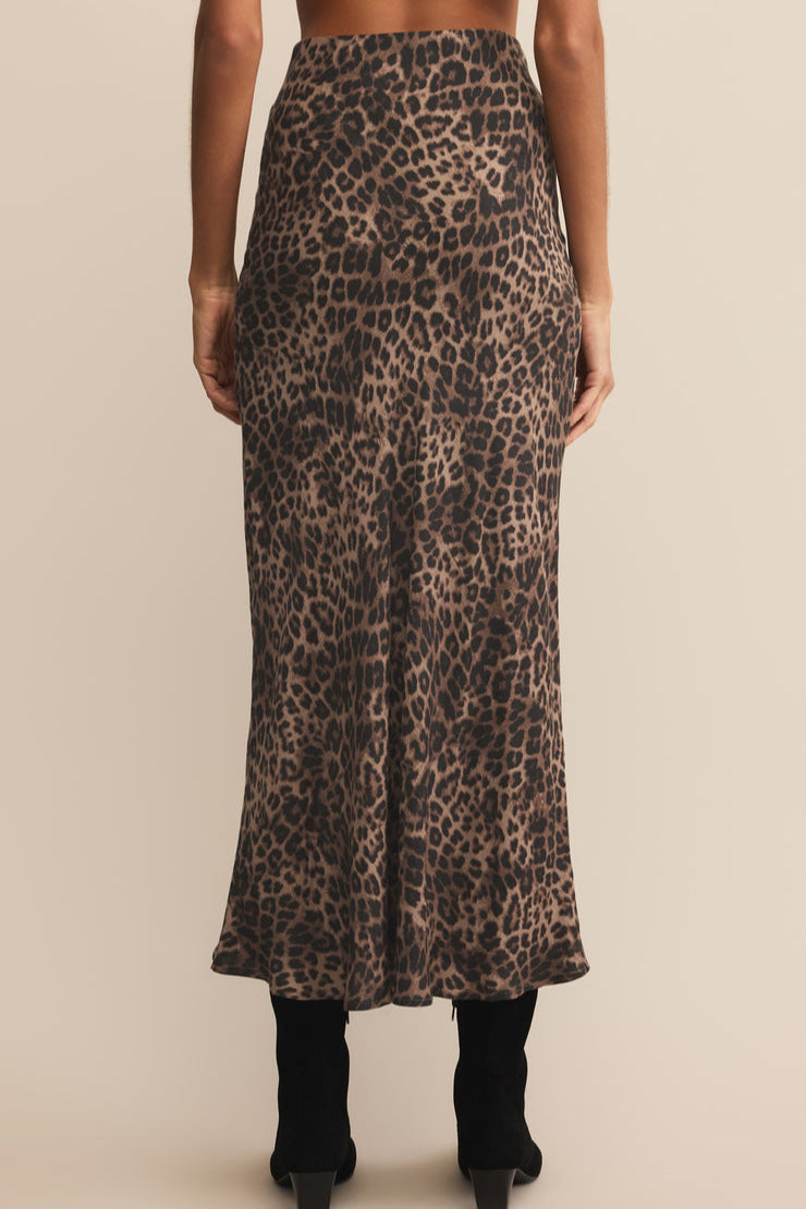 Z Supply Izabel Leopard Skirt