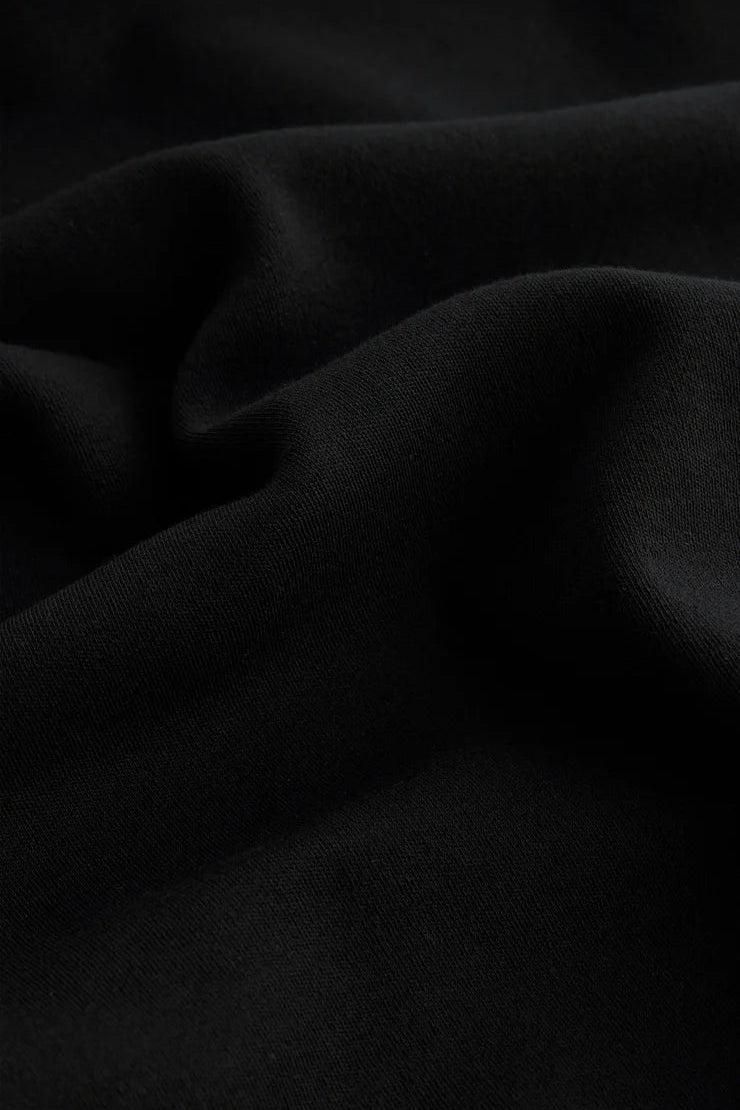 Close-up of dark fabric texture