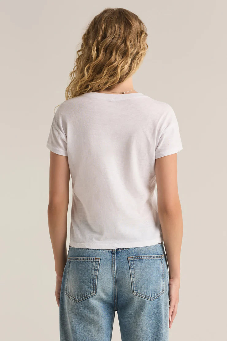 Z Supply Modern Slub Short Sleeve Cotton Tee - Click to view colours
