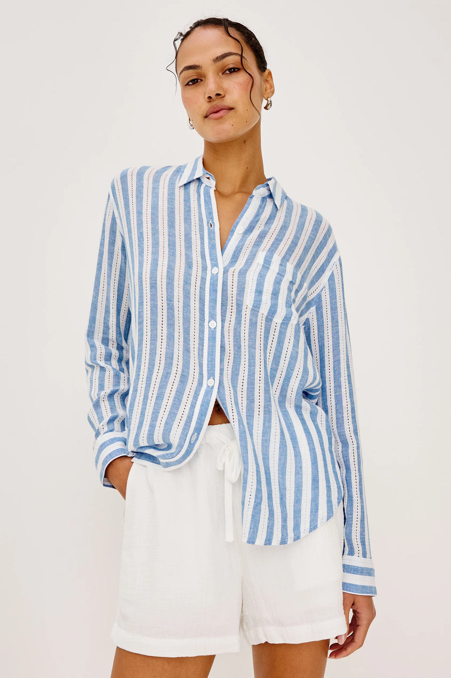Rails Charli Striped Shirt