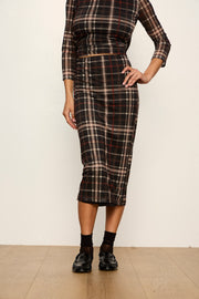 Sanctuary Fall Mesh Midi Skirt