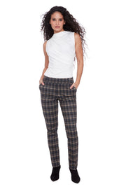 Scottie Plaid Pant by I Love Tyler Madison – Stretch Ponte, Canadian-Made, Capsule-Worthy