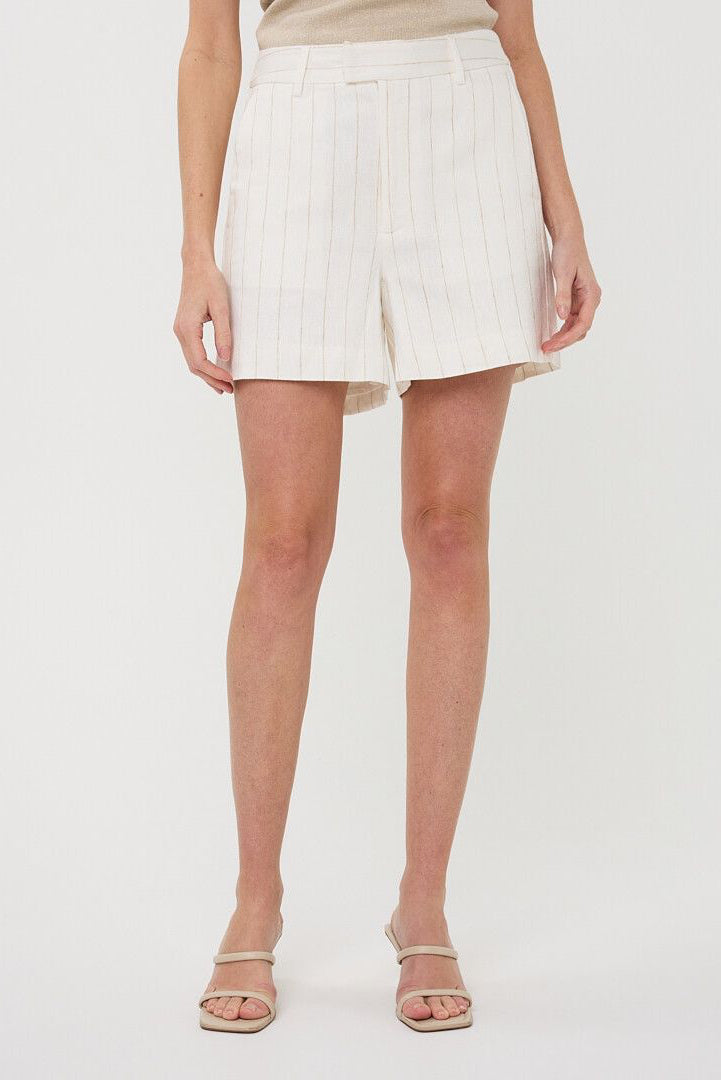 Esqualo Linen Striped Shorts