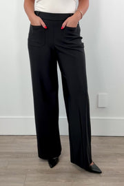 I Love Tyler Madison Ponte Wide Leg Pant