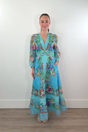 Hale Bob Frida European Garden Midi Dress