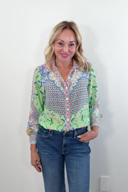 Hale Bob Inez Silk Blouse