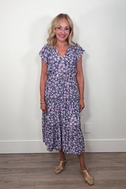 Rails Juni Floral Print Midi Dress