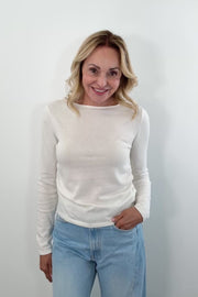 Colorush Coastline Off Shoulder Knit Top