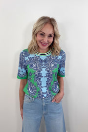 Hale Bob Bryn Printed Jersey Tee