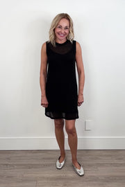 Project Social T Tera Mesh 2 in 1 Tank Shift Dress