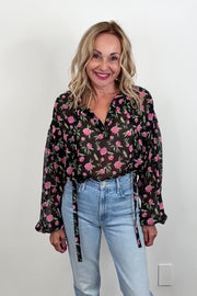 Misa Odelia Floral Blouse