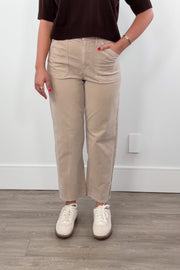 Splendid Carissa Stretch Corduroy Pant in Wheat