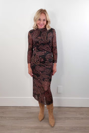 Sanctuary Easy Autumn Mesh Dress