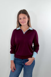 White+Warren Superfine Merino Polo