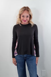 Hale Bob Lakelyn Printed Back Jersey Top