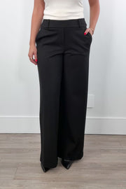 ILTM Plaid Audry Ponte Wide Leg Pant
