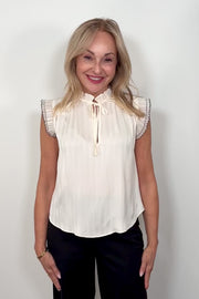 Heartloom Ananda Ruffle Collar Blouse