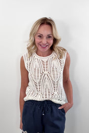 Melissa Nepton Dali Light Crochet Top