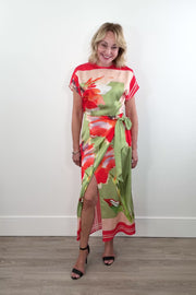 Misa Devorah Cap Sleeve Dress