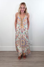 Hale Bob Rivka Chiffon Maxi Dress