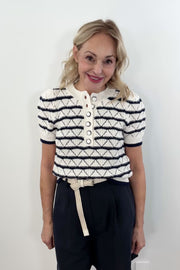 Heartloom Verano Knit Henley Sweater