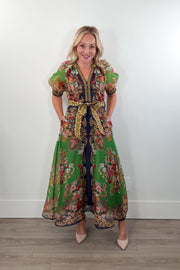 Hale Bob Indy Guilded Rose Dress