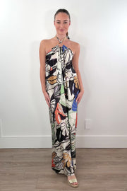 Elan Botanical Maxi Dress