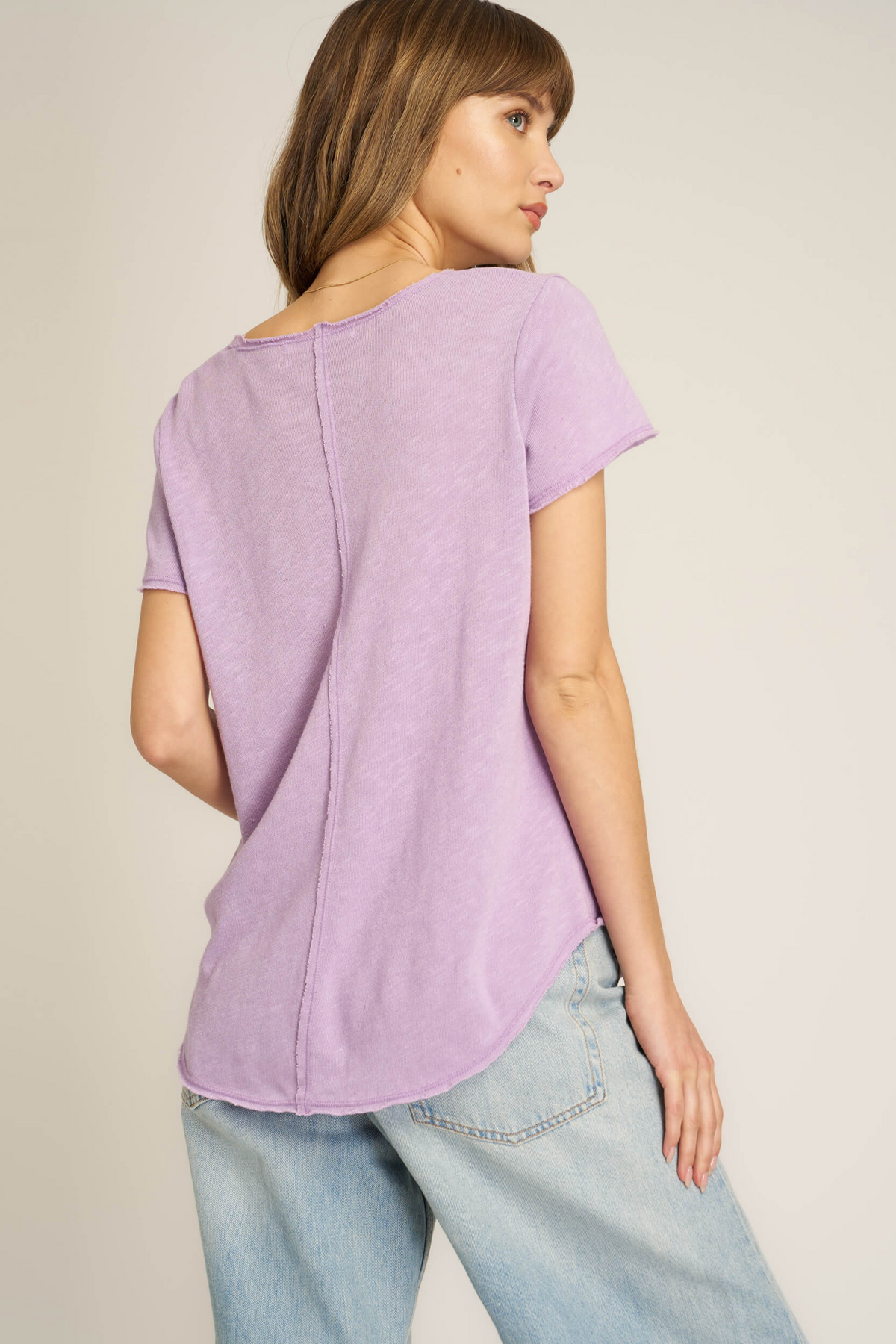 Project Social Tee Wearever Tee in Blooming Lilac