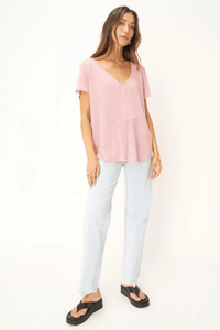 Project Social Tee Wearever Tee in Blushing Mauve