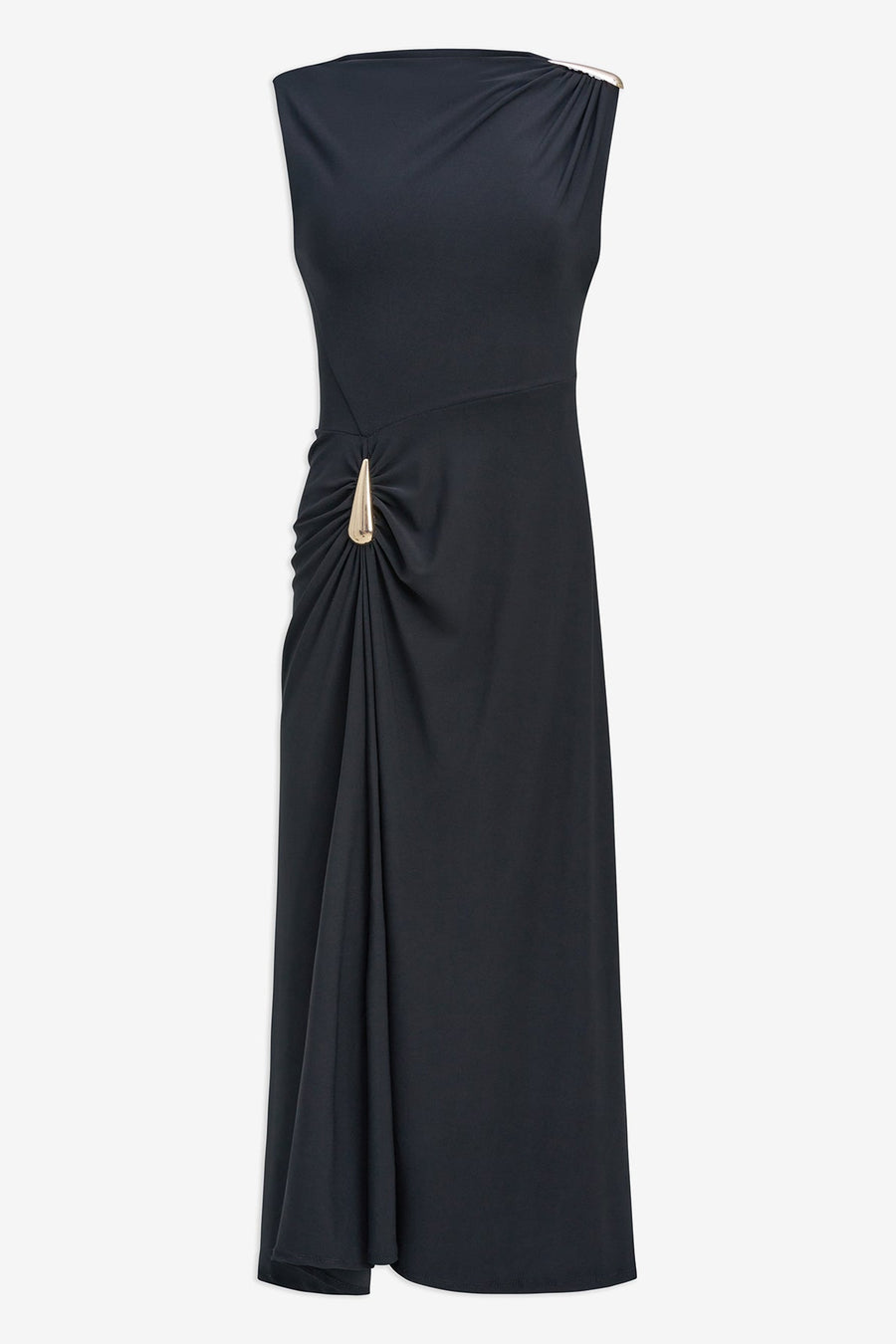 black maxi dress 